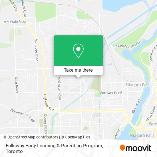 Fallsway Early Learning & Parenting Program map