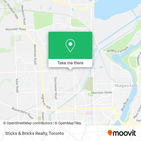 Sticks & Bricks Realty map