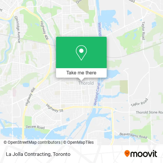 La Jolla Contracting map