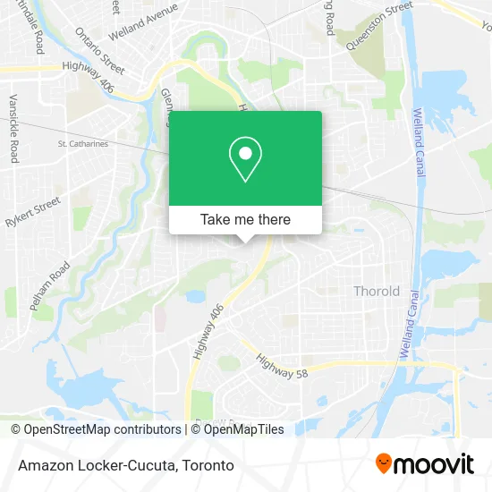 Amazon Locker-Cucuta map