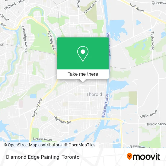 Diamond Edge Painting map