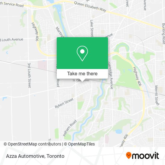 Azza Automotive map