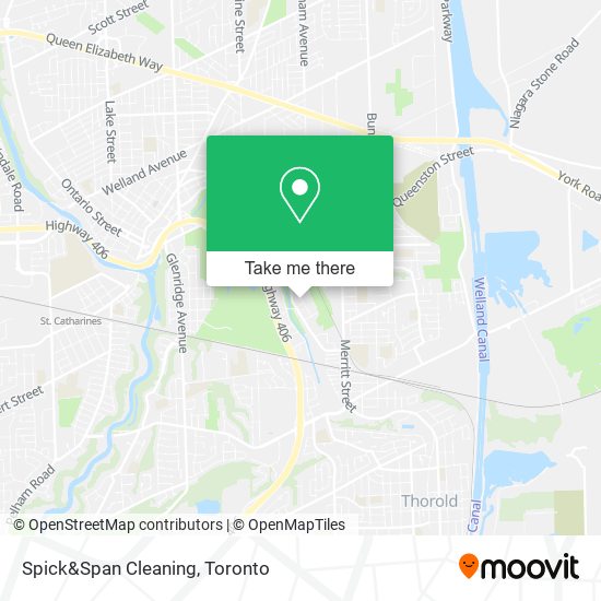 Spick&Span Cleaning map