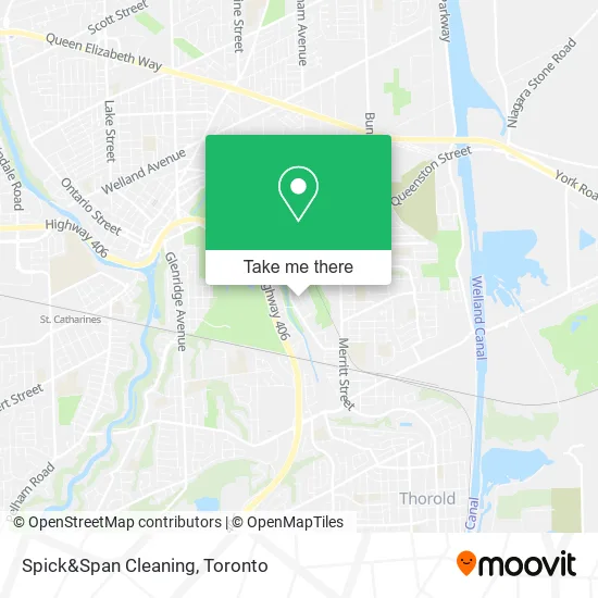 Spick&Span Cleaning map