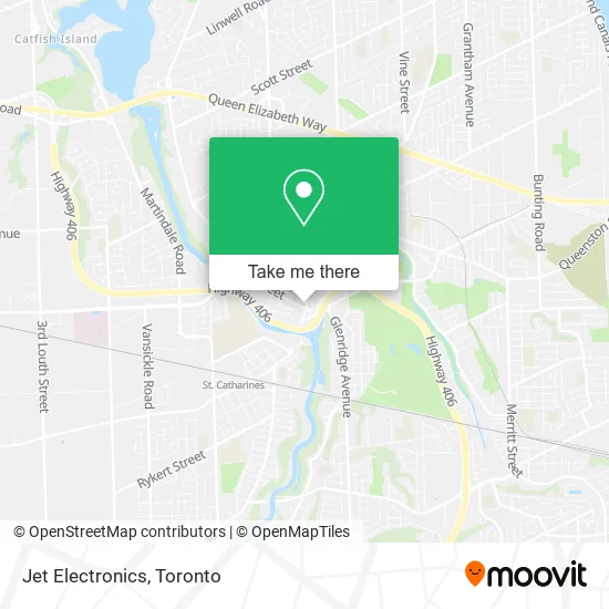 Jet Electronics map