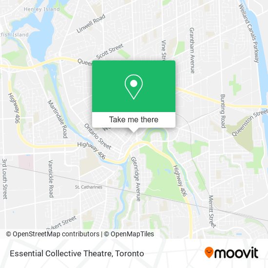 Essential Collective Theatre map