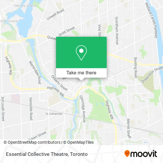 Essential Collective Theatre map
