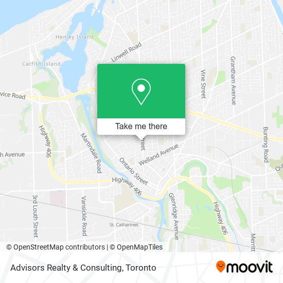 Advisors Realty & Consulting map