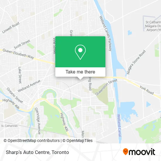 Sharp's Auto Centre map