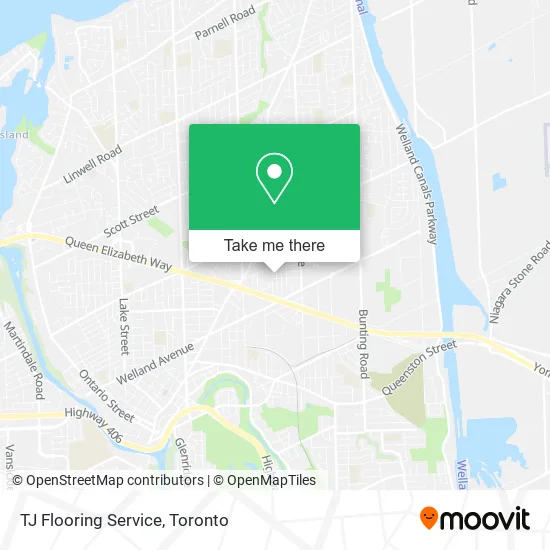 TJ Flooring Service map