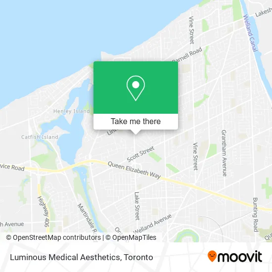 Luminous Medical Aesthetics map