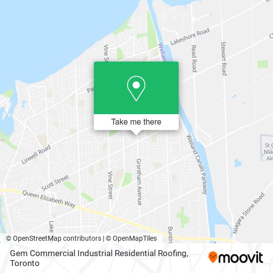 Gem Commercial Industrial Residential Roofing map
