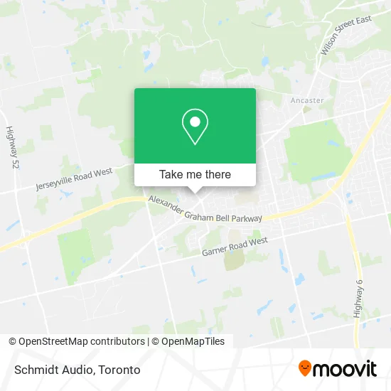 Schmidt Audio map