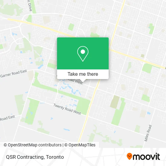 QSR Contracting map