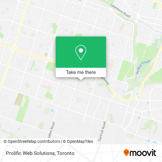 Prolific Web Solutions map