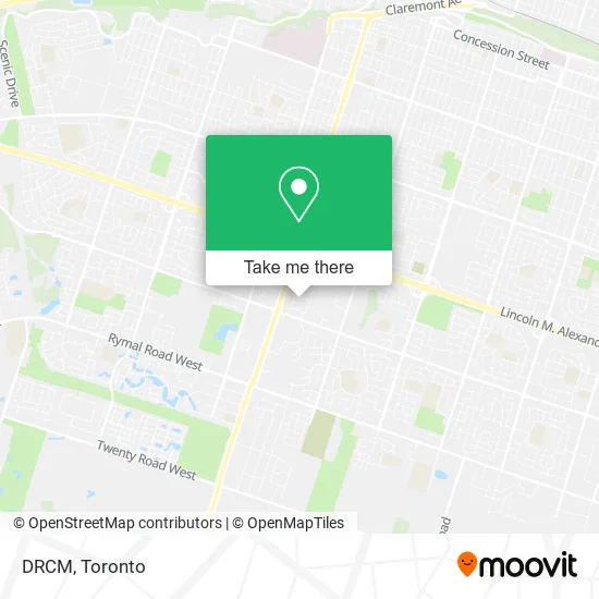DRCM map