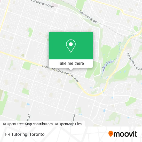 FR Tutoring map