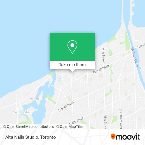 Alta Nails Studio map