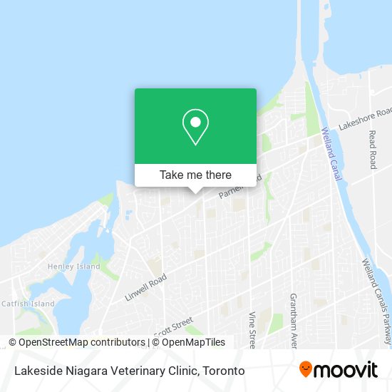 Lakeside Niagara Veterinary Clinic map