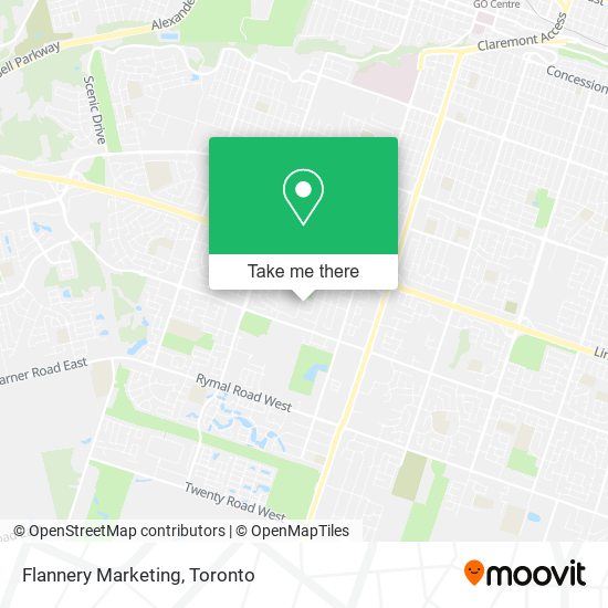 Flannery Marketing map