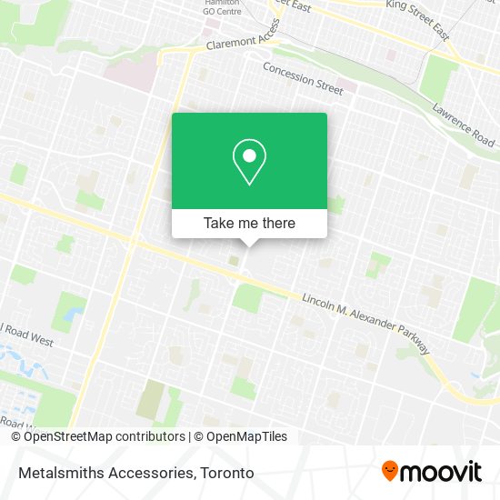 Metalsmiths Accessories plan