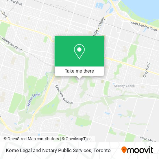 Kome Legal and Notary Public Services map