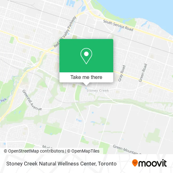 Stoney Creek Natural Wellness Center map