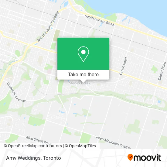 Amv Weddings map