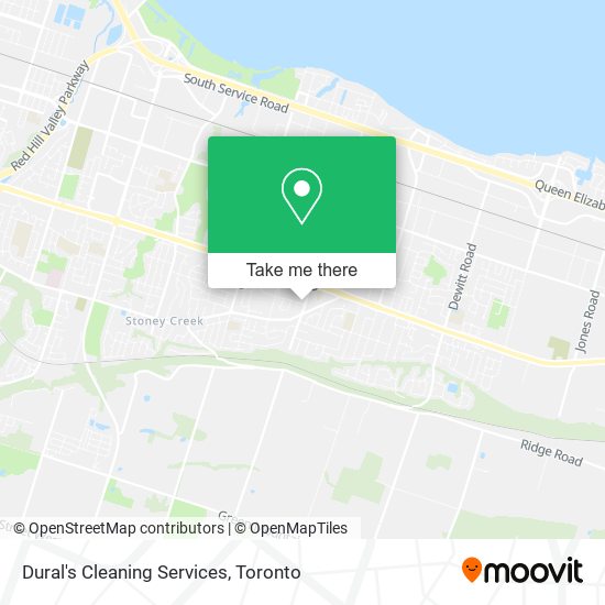Dural's Cleaning Services map
