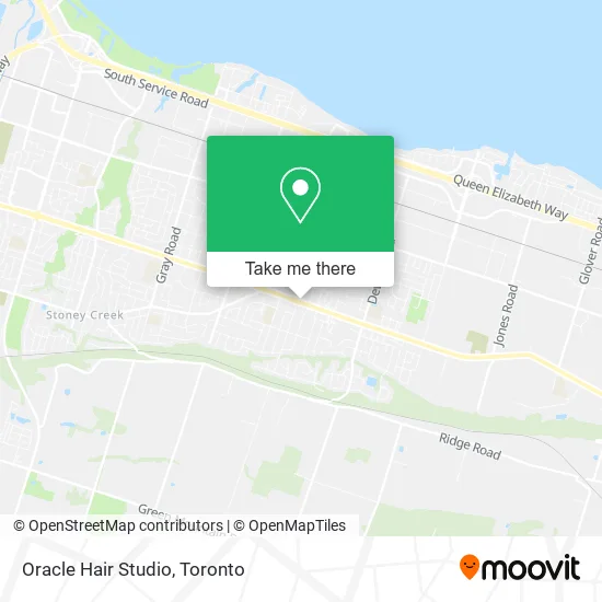 Oracle Hair Studio map