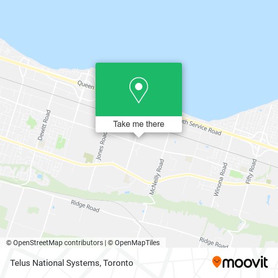 Telus National Systems map