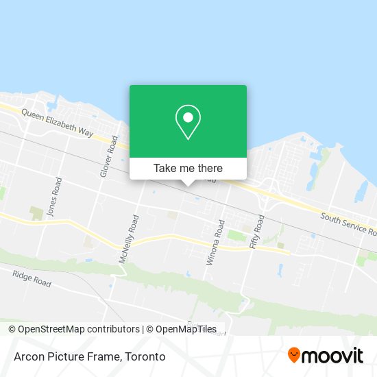 Arcon Picture Frame map