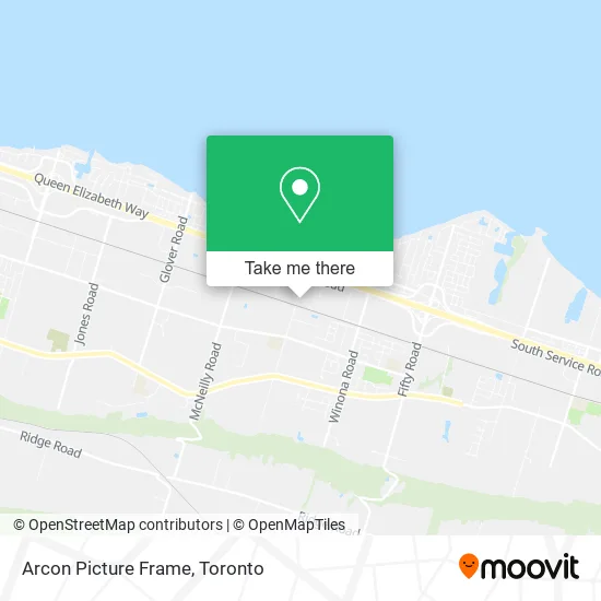Arcon Picture Frame map