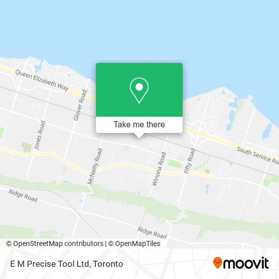 E M Precise Tool Ltd map