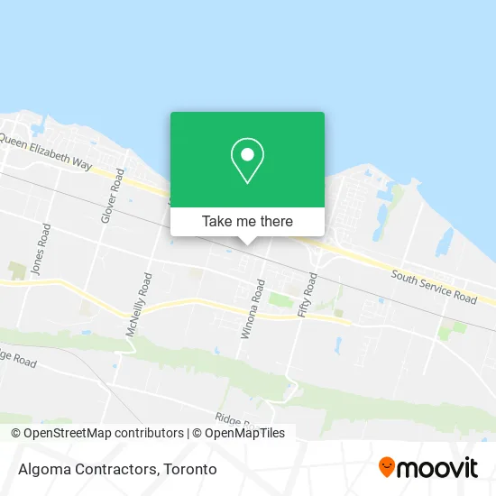Algoma Contractors map