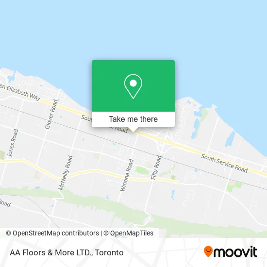 AA Floors & More LTD. map