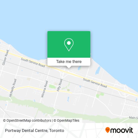 Portway Dental Centre map
