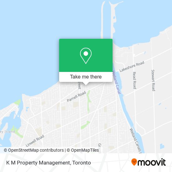 K M Property Management map