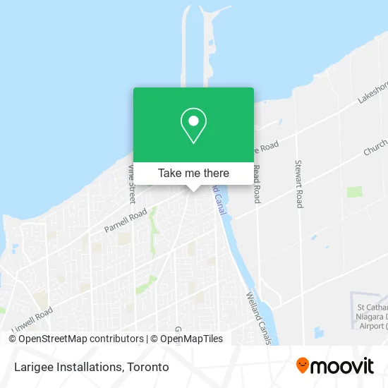 Larigee Installations map