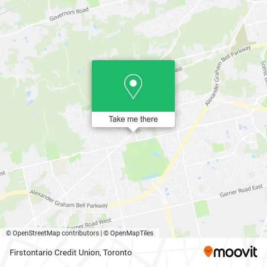 Firstontario Credit Union map