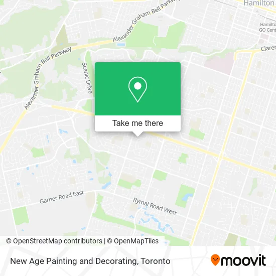 New Age Painting and Decorating map