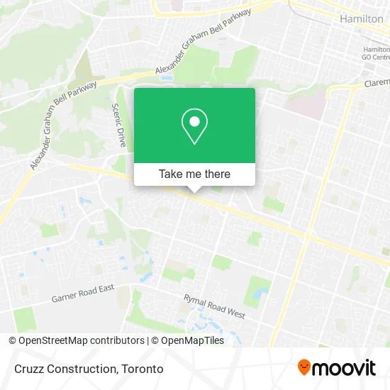 Cruzz Construction map