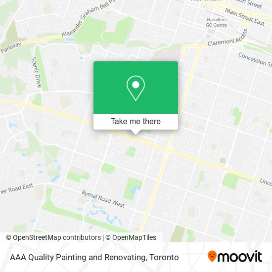 AAA Quality Painting and Renovating map