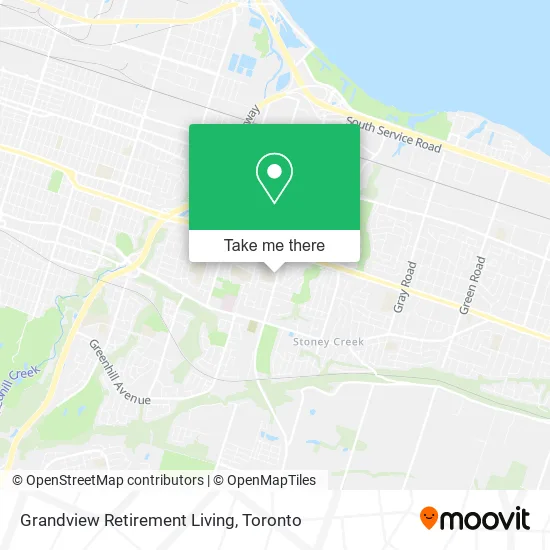 Grandview Retirement Living map