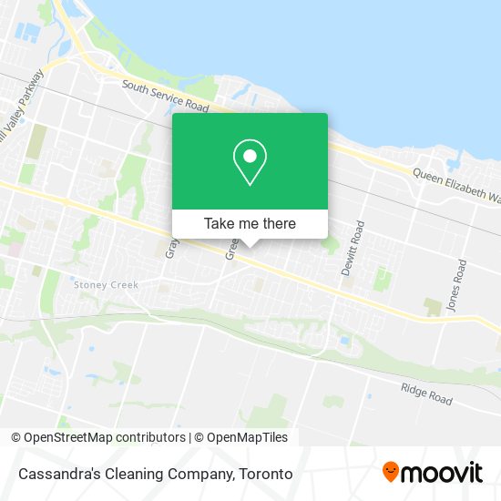 Cassandra's Cleaning Company map