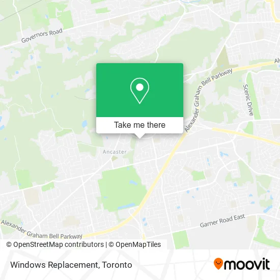 Windows Replacement map