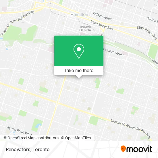 Renovators map