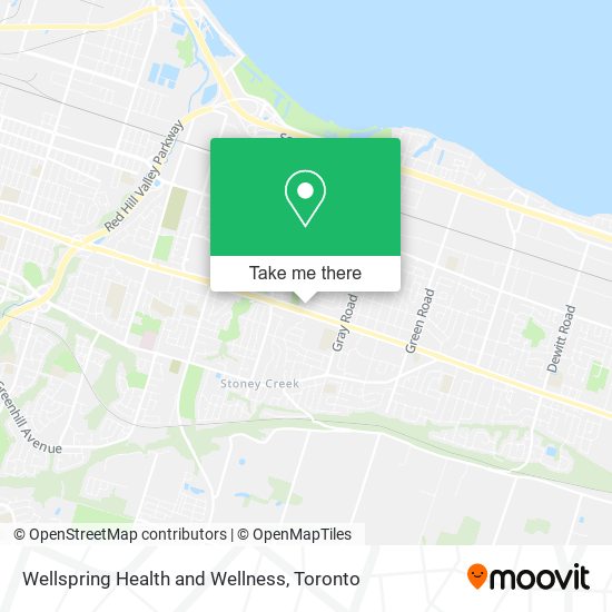 Wellspring Health and Wellness map