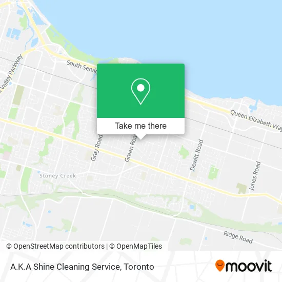A.K.A Shine Cleaning Service map