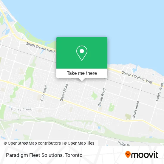 Paradigm Fleet Solutions map